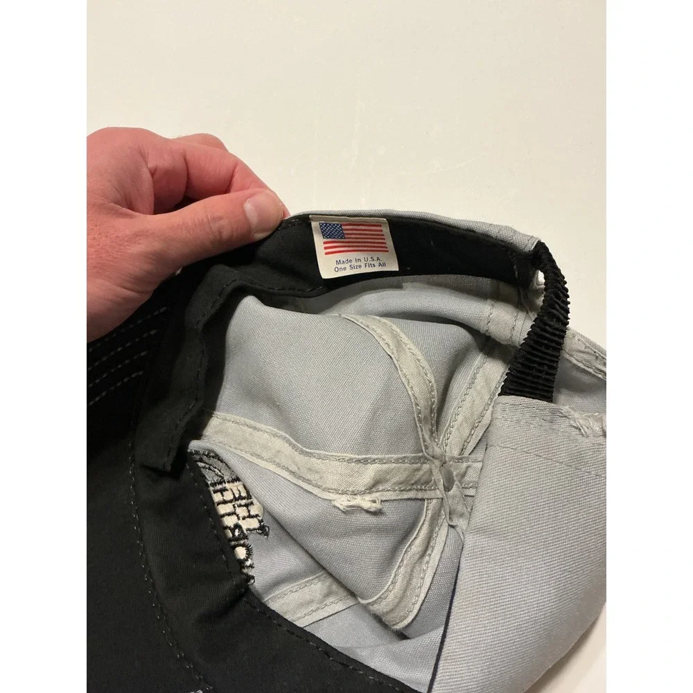 VTG USA Made The North Face Mens Gray‎ Baseball Cap One Size Fits All Outdoors